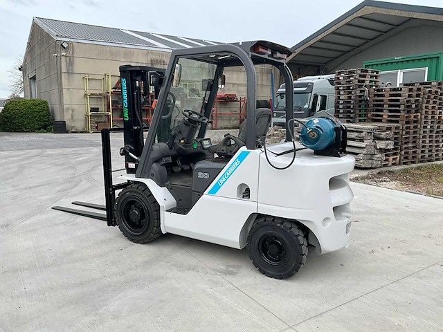 2016 uni carriers fhge30t5/ebt-f186l vorkheftruck - afbeelding 10 van  14