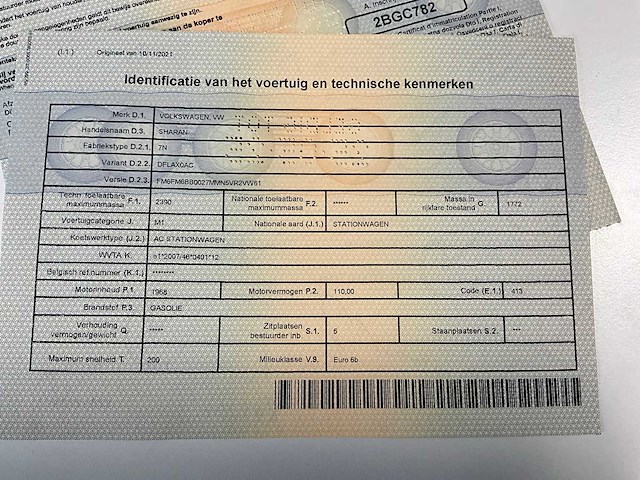 2016 volkswagen sharan personenauto - afbeelding 20 van  31