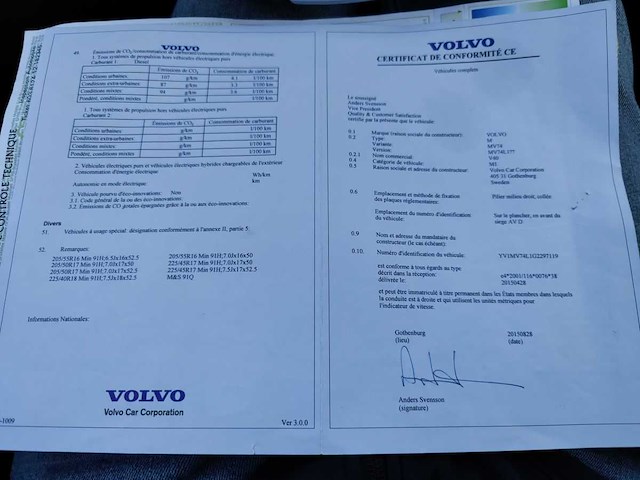 2016 volvo v40 2.0 momentum - 43 594km personenauto - afbeelding 13 van  26