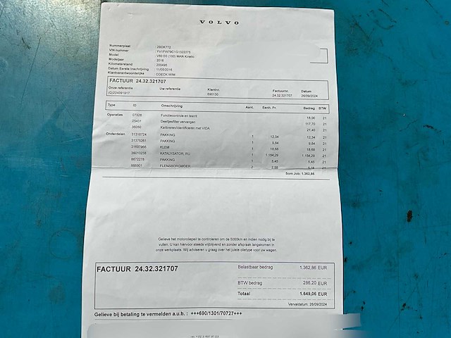 2016 volvo v60 stationwagen - perfect onderhouden en rijk uitgerust - afbeelding 60 van  65