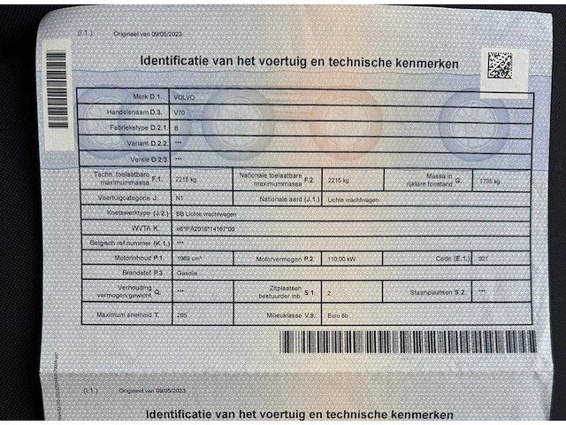 2016 volvo v70 (lichte vracht) - afbeelding 18 van  49