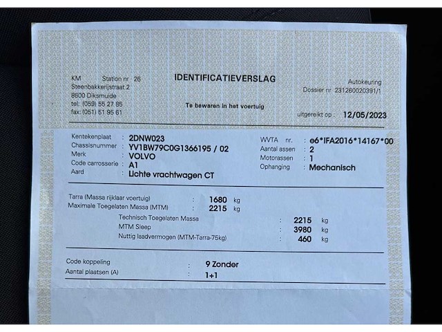 2016 volvo v70 (lichte vracht) - afbeelding 21 van  49