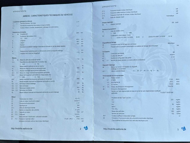 2016 volvo v70 (lichte vracht) - afbeelding 43 van  50