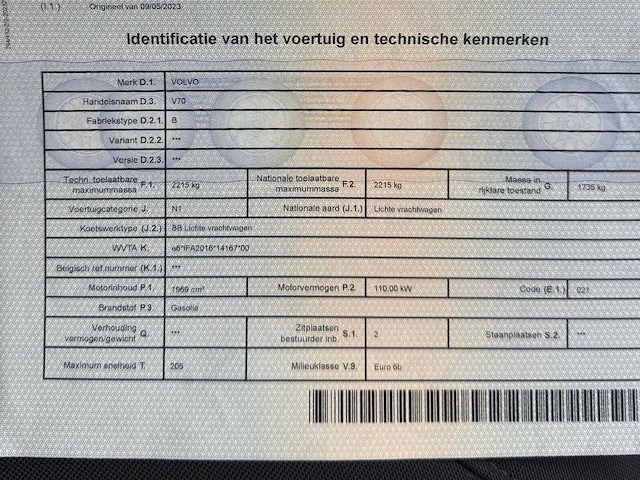 2016 volvo v70 (lichte vracht) - afbeelding 46 van  50