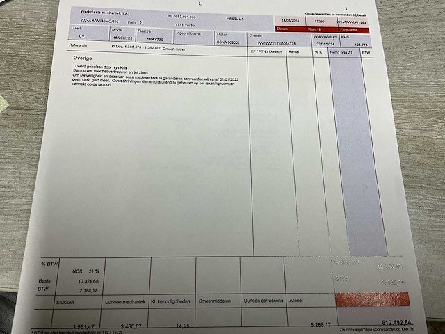 2016 vw crafter n2 crafter ingericht - euro 6 - airco - trekhaak - afbeelding 58 van  61