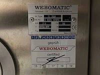 2016 webomatic tl250 vacuümmachine - afbeelding 4 van  8