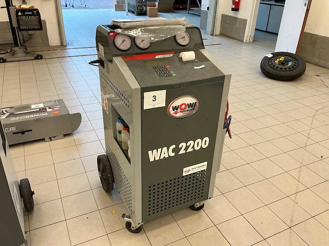 2016 wow! wac 2200 airco test- en vulapparaat - afbeelding 1 van  4