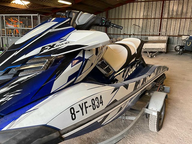 2016 yamaha fc1800/fx svho jetski + aanhanger - afbeelding 21 van  22