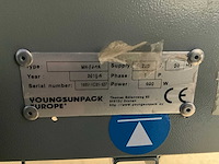 2016 youngsunpack mh-fj-1a dozensluitmachine - afbeelding 7 van  7