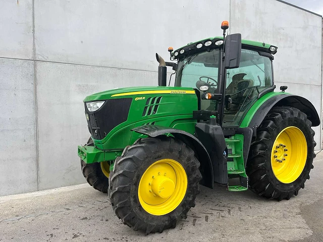 2017 - john deere - 6195r - 4-wheel drive tractor - afbeelding 12 van  20