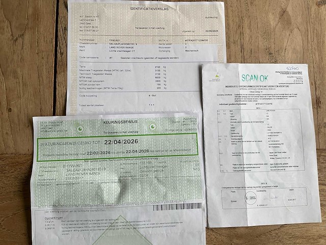 2017 - range rover - vogue 4.4 sdv8 - lichte vracht - afbeelding 32 van  39