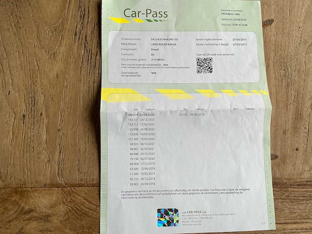 2017 - range rover - vogue 4.4 sdv8 - lichte vracht - afbeelding 33 van  39