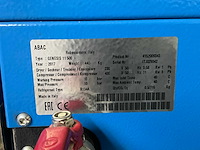 2017 abac genesis 11-500 schroefcompressor - afbeelding 3 van  4