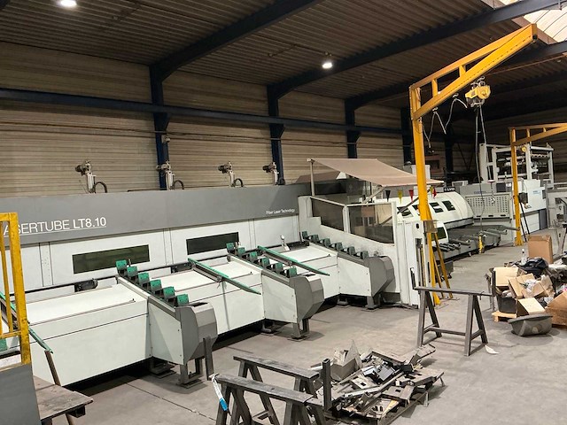 2017 adige blm group lasertube lt8.10 fiber buizenlasersnijmachine - afbeelding 1 van  27