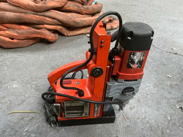 2017 alfra rotabest rb 50 x magnetische boormachine te herstellen - afbeelding 4 van  8