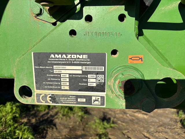 2017 amazon ux 6200 super sprayer - afbeelding 31 van  37