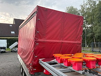 2017 anssems psx 2000-405x178 flatbed trailer - afbeelding 13 van  18