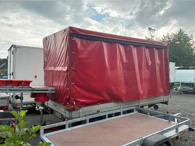 2017 anssems psx 2000-405x178 flatbed trailer - afbeelding 14 van  18