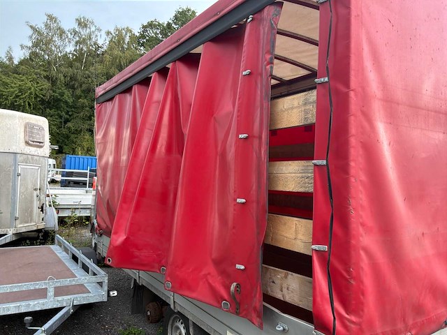 2017 anssems psx 2000-405x178 flatbed trailer - afbeelding 15 van  18