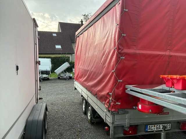 2017 anssems psx 2000-405x178 flatbed trailer - afbeelding 7 van  21