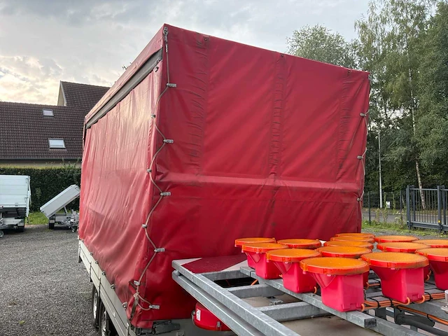 2017 anssems psx 2000-405x178 flatbed trailer - afbeelding 8 van  21