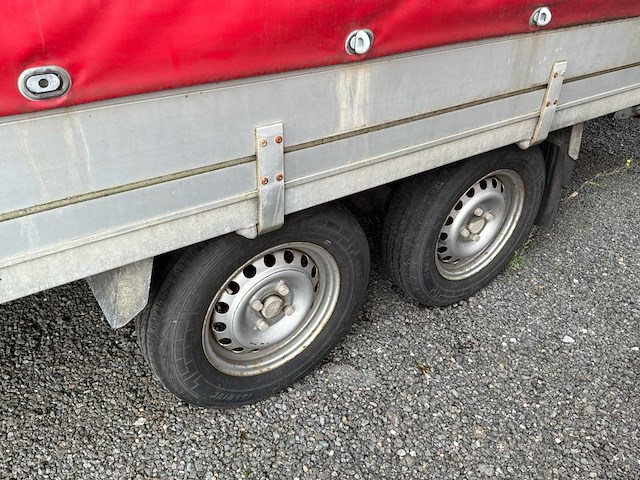 2017 anssems psx 2000-405x178 flatbed trailer - afbeelding 5 van  10