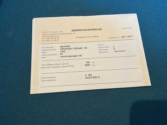 2017 atec o2-2 aanhangwagen - afbeelding 20 van  28