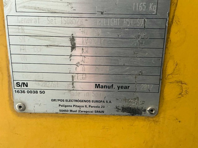 2017 atlas copco hilight h5+ lichtmast - afbeelding 10 van  18