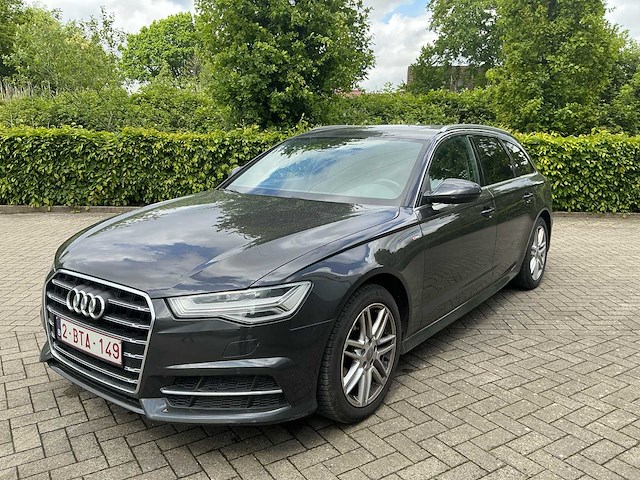 2017 audi a6 s-line personenauto - afbeelding 1 van  9