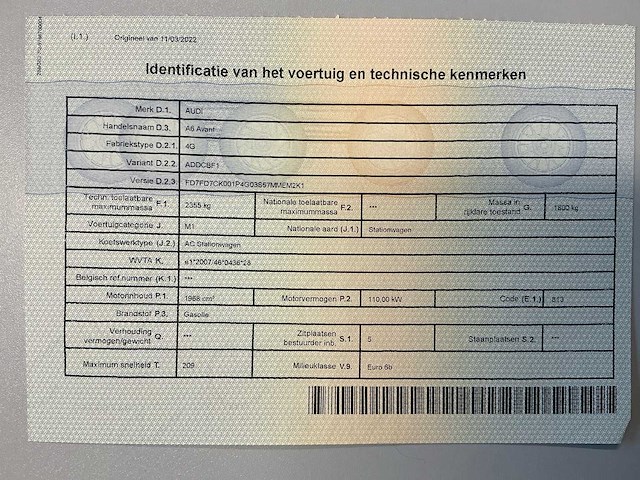 2017 audi a6 s-line personenauto - afbeelding 27 van  36