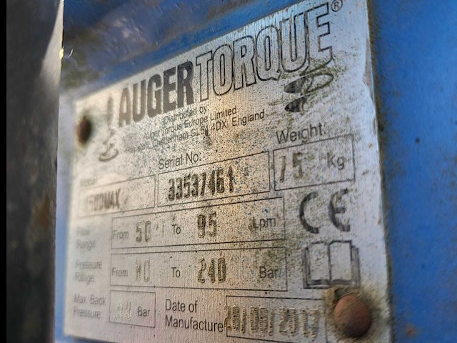 2017 auger torque 6000x grondverzetemmer - afbeelding 2 van  2