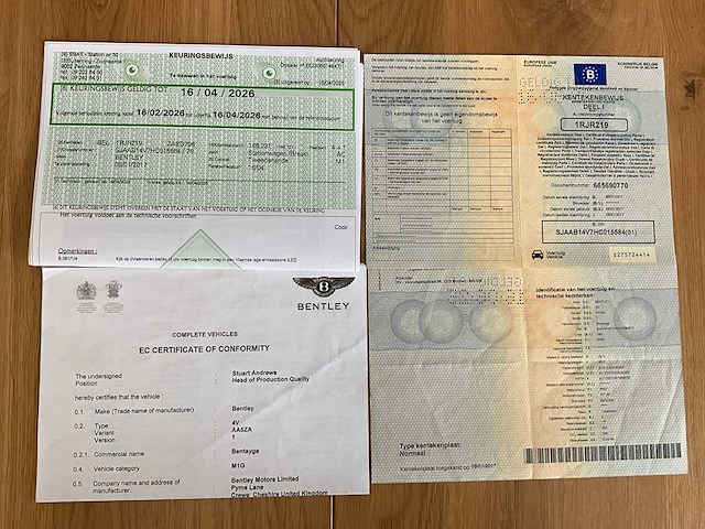 2017 bentley bentayga - afbeelding 37 van  41