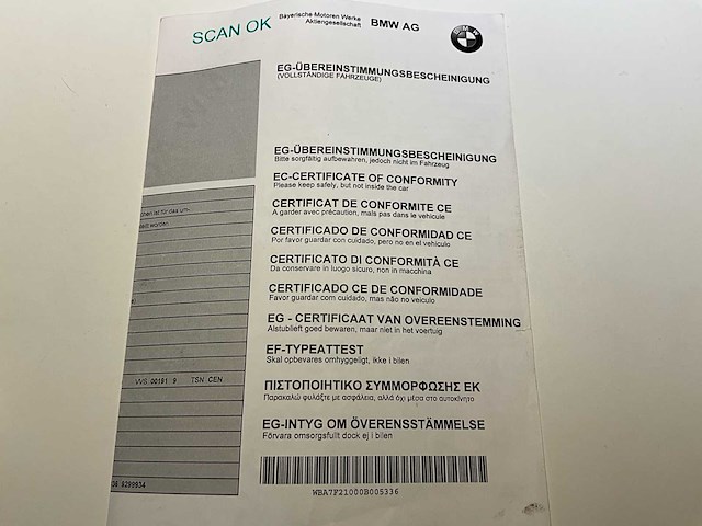 2017 bmw 750li xdrive - full option - afbeelding 64 van  78