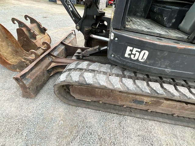 2017 bobcat e50 - rupsgraafmachine (lage urenstand - afbeelding 4 van  36