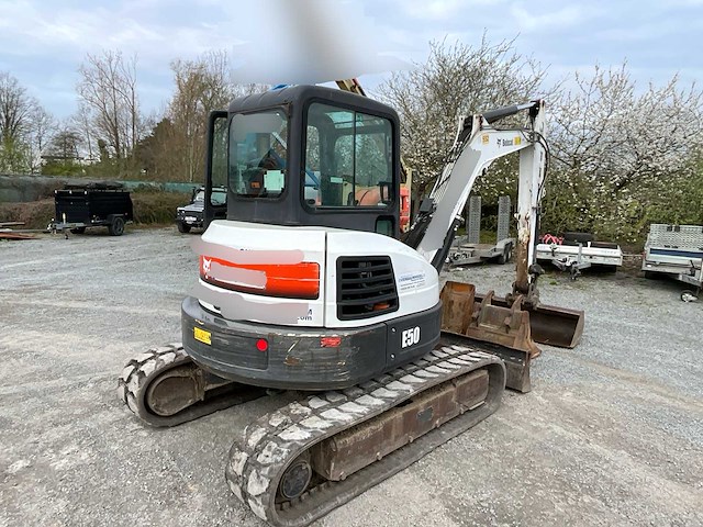 2017 bobcat e50 - rupsgraafmachine (lage urenstand - afbeelding 23 van  36