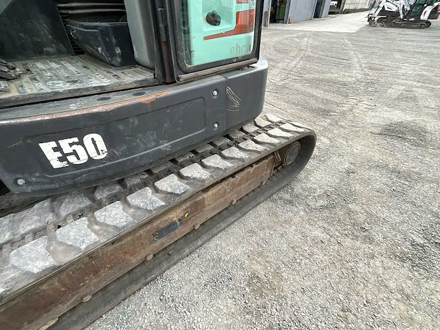 2017 bobcat e50 - rupsgraafmachine (lage urenstand - afbeelding 3 van  34