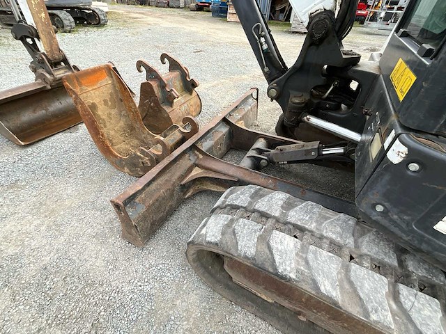 2017 bobcat e50 - rupsgraafmachine (lage urenstand - afbeelding 5 van  34