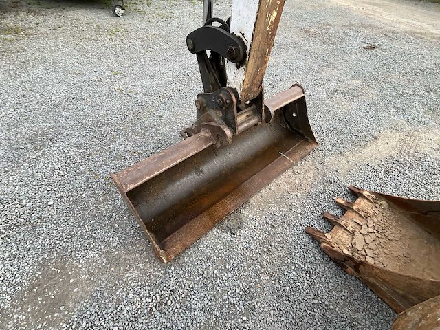 2017 bobcat e50 - rupsgraafmachine (lage urenstand - afbeelding 9 van  34