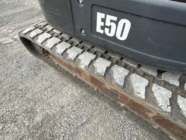 2017 bobcat e50 - rupsgraafmachine (lage urenstand - afbeelding 17 van  34