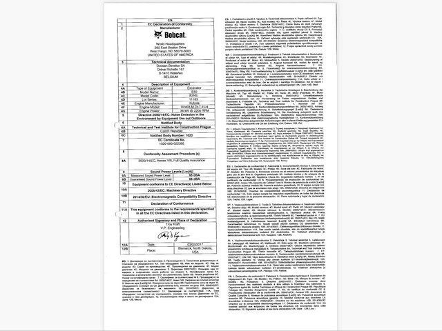 2017 bobcat e50 - rupsgraafmachine - afbeelding 29 van  36