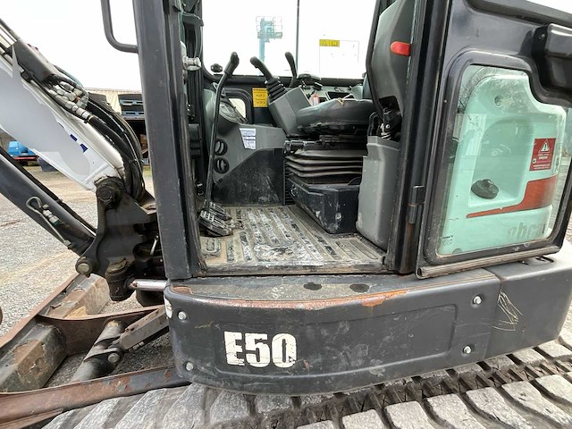2017 bobcat e50 - rupsgraafmachine - afbeelding 36 van  36