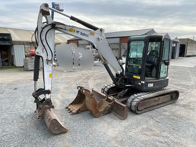 2017 bobcat e50 - rupsgraafmachine - afbeelding 1 van  36