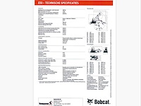 2017 bobcat e50 - rupsgraafmachine - afbeelding 30 van  36