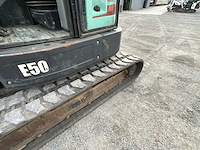 2017 bobcat e50 - rupsgraafmachine - afbeelding 1 van  15