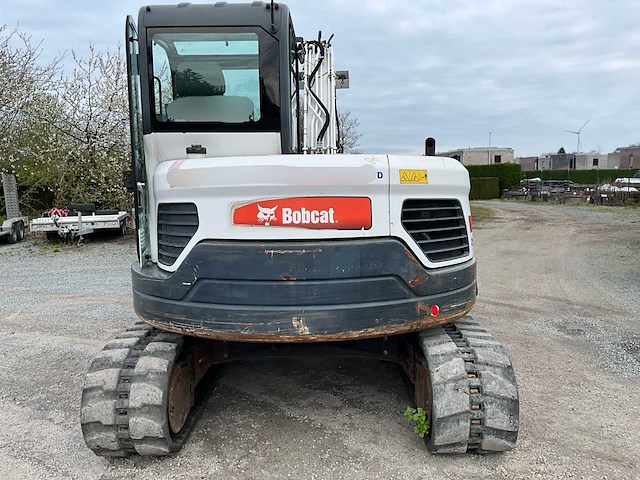 2017 bobcat e85 - rupsgraafmachine (lage urenstand) - afbeelding 21 van  27