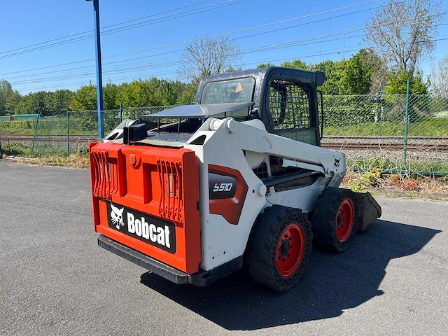 2017 bobcat s510 schranklader - afbeelding 8 van  12