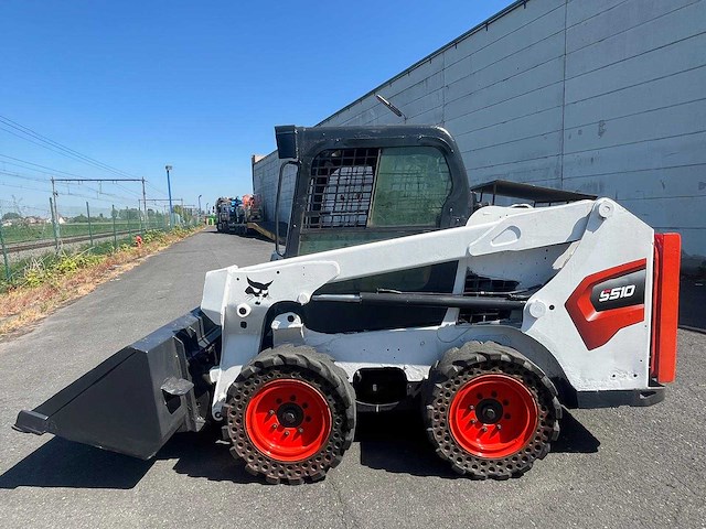2017 bobcat s510 schranklader - afbeelding 4 van  11
