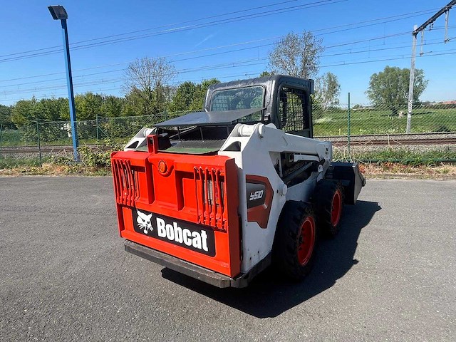 2017 bobcat s510 schranklader - afbeelding 6 van  11