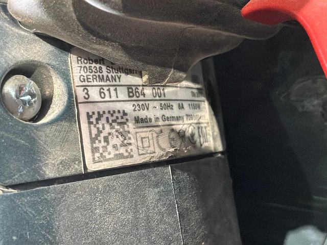 2017 bosch gbh 5-40 dce boor-/breekhamer - 6kg sds-max - afbeelding 4 van  5