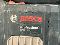 2017 bosch gsh 11 vc breekhamer 11kg sds-max - afbeelding 3 van  5